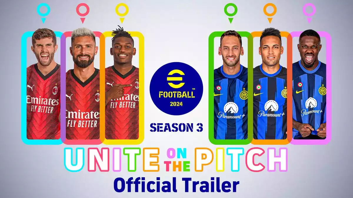 eFootball 2024 atualização v3.2.0 Minha Liga