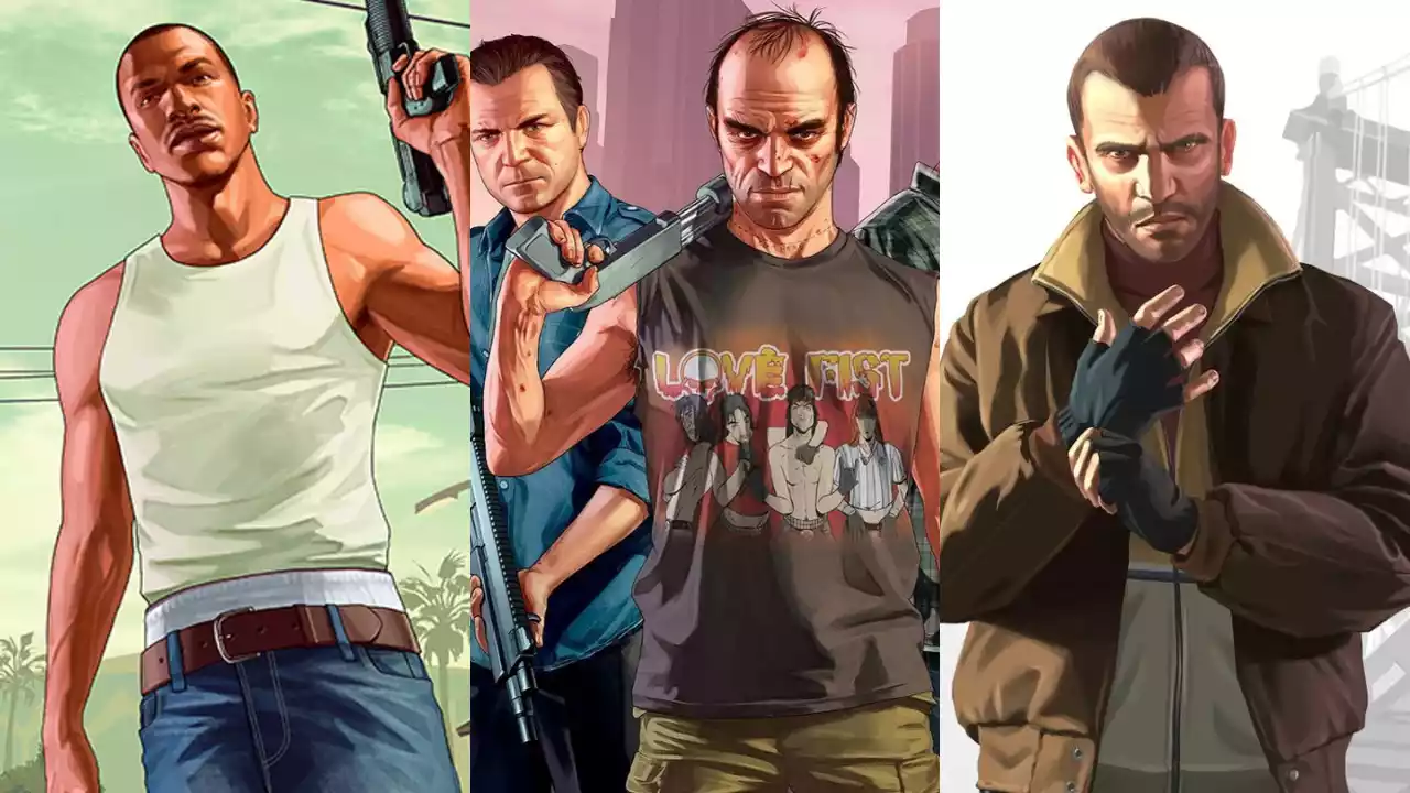 melhores protagonista gta