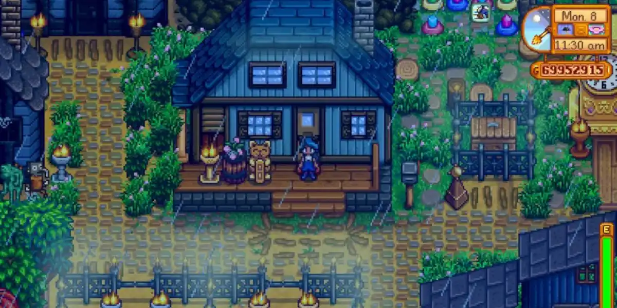 stardew valley exterior chovendo casa Seed 401995590 stardew valley exterior chovendo casa Seed 401995590