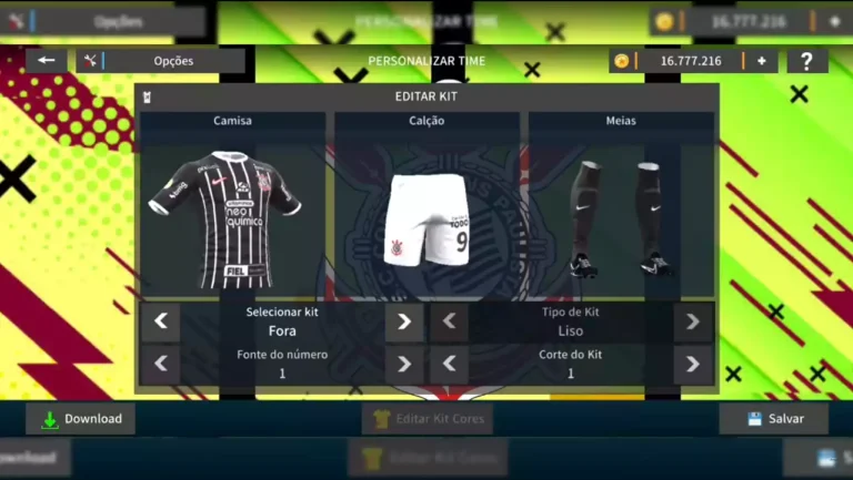 Dream League Soccer Kits Corinthians
