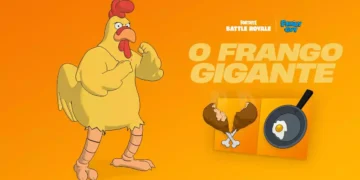 Fortnite ganha traje O Frango Gigante de Family Guy