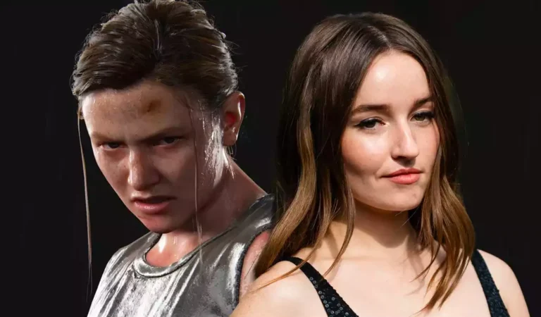 Kaitlyn Dever, intérprete de Abby na segunda temporada do The Last of Us, é protegida por segurança extra