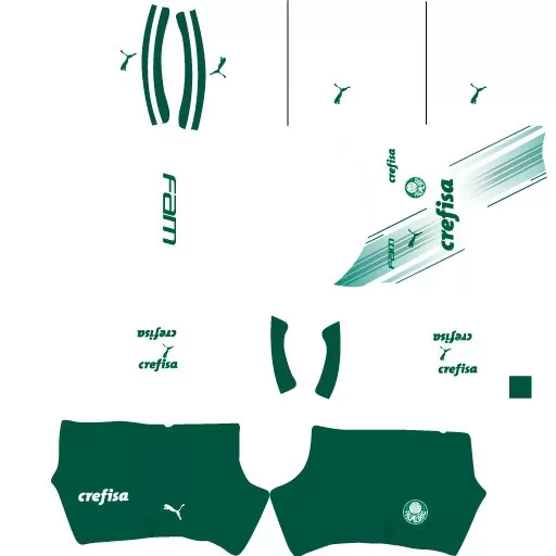 Kits Atualizados do Palmeiras para Dream League Soccer 2024 Uniforme Reserva