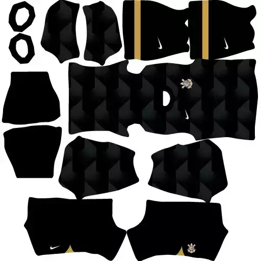 Kits do Corinthians para Dream League Soccer 2023 Uniforme Reserva