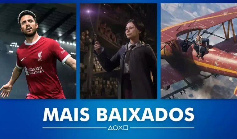 PS Store: Jogos mais baixados do ano de 2023