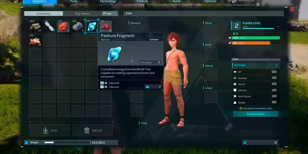 Palworld Como conseguir o Fragmento de Palúdio