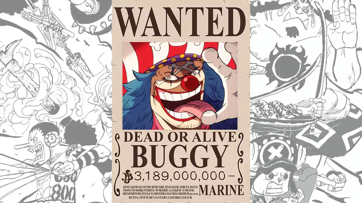 Recompensa One Piece Buggy