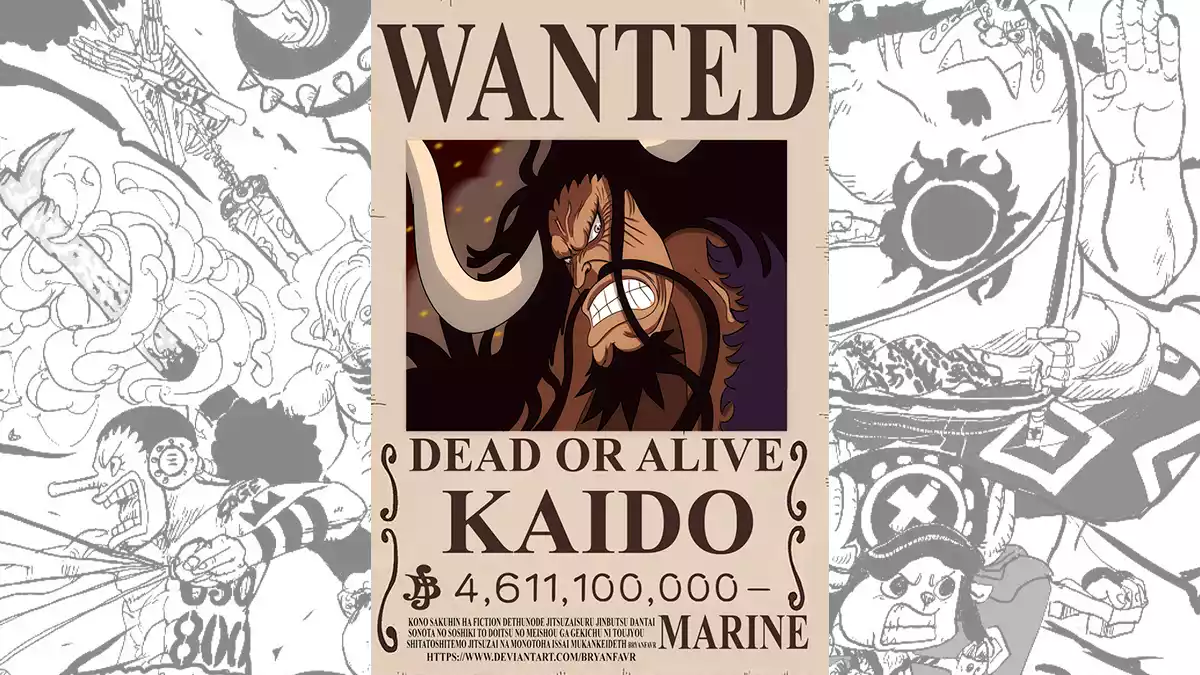 Recompensa One Piece Kaido