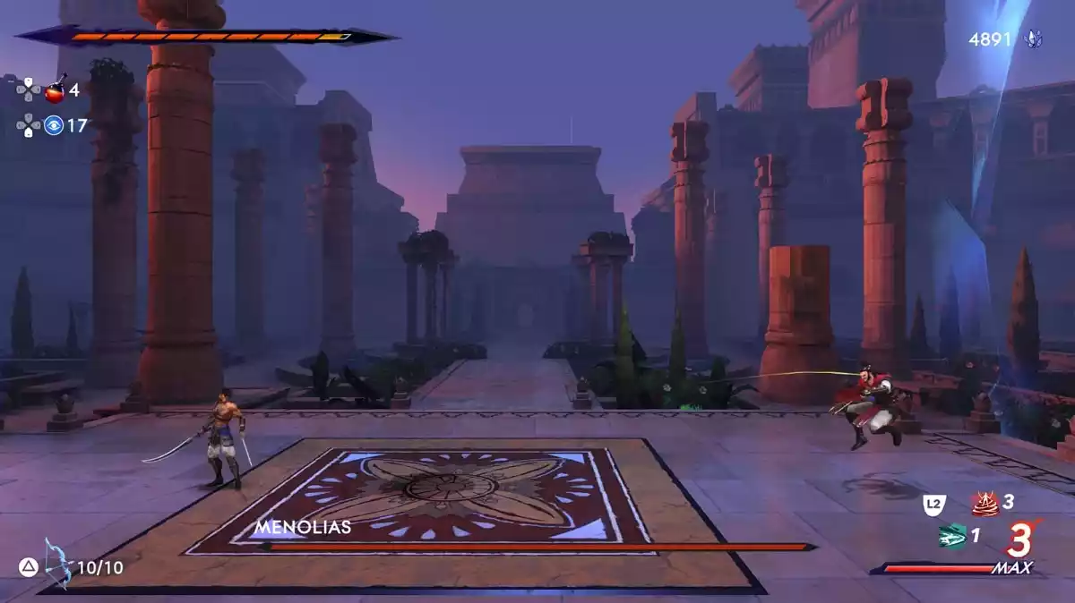 Review Prince of Persia The Loast Crown Chefes