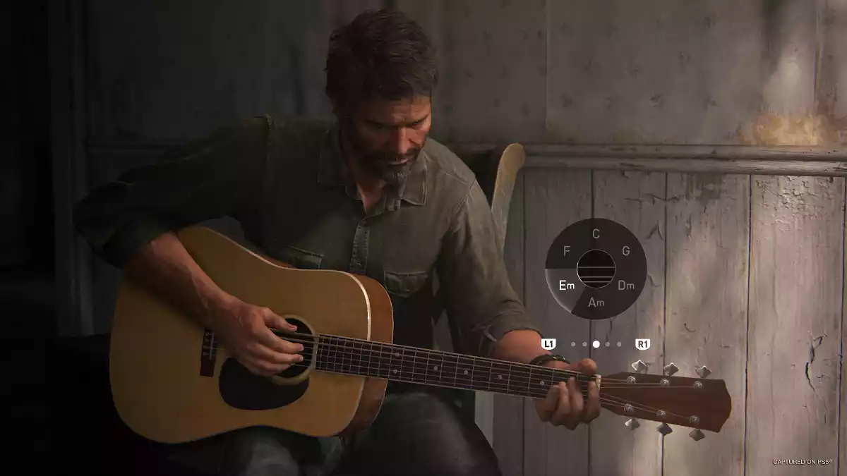 Review The Last of Us Part 2 Remastered Tocando Violão