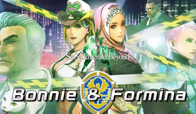 SaGa Emerald Beyond ganah trailer das personagens Bonnie Blair e Formina Franklyn