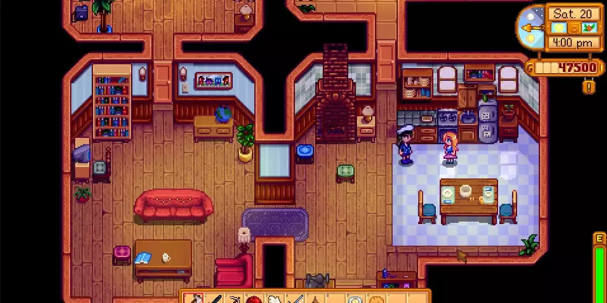 Usos de bolo de chocolate em Stardew Valley