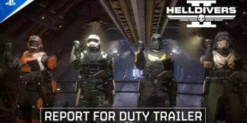 Veja novo trailer de Helldivers 2 Report for Duty