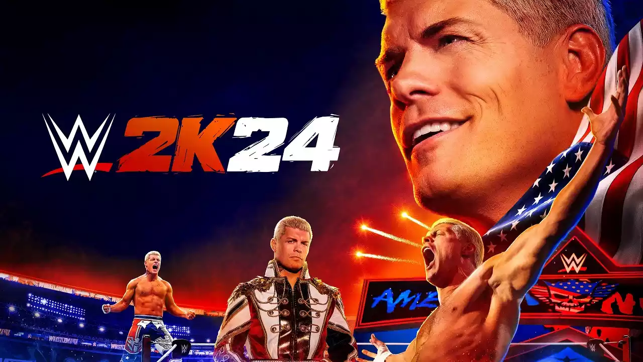 WWE 2K24 Rhodes