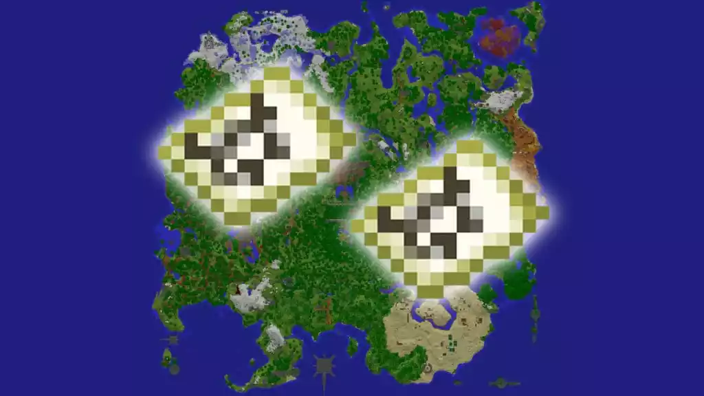 Copiando um mapa no Minecraft
