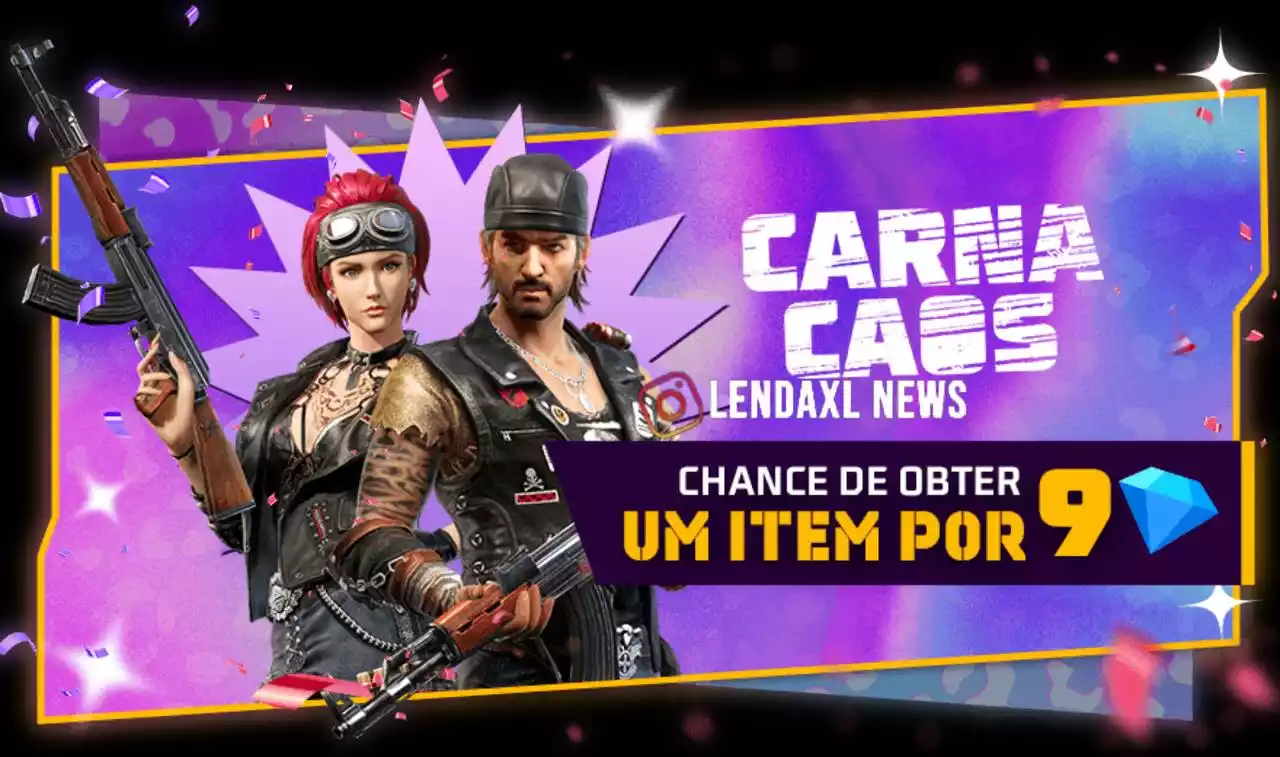 Desconto Maluco Free Fire Ganhe o Conjunto Mestre do Asfalto