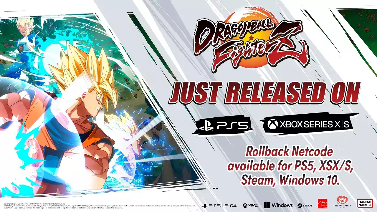 Dragon Ball FighterZ será lançado em 29 de fevereiro no PS5