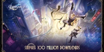 Honkai Star Rail atinge 100 milhões de downloads