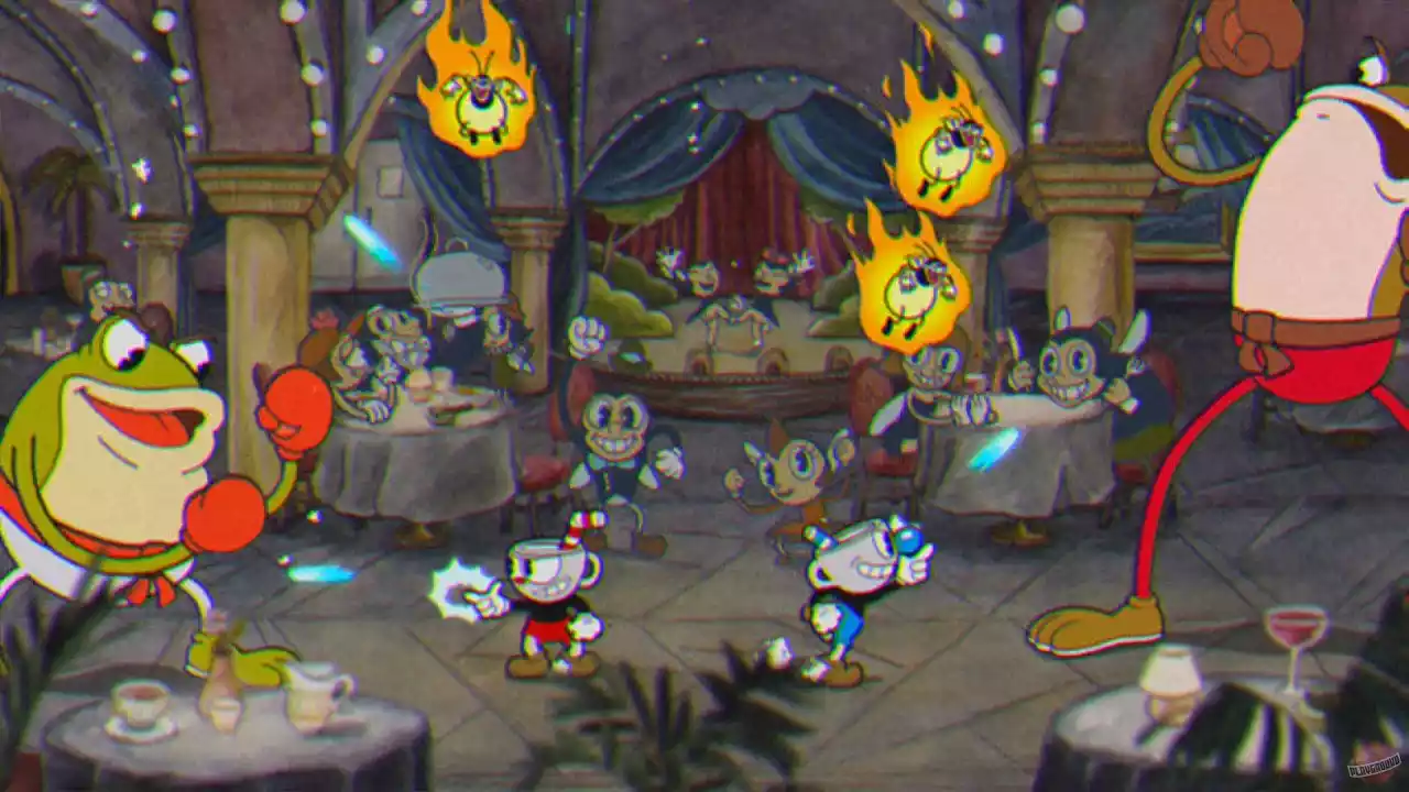 Jogos cooperativos Cuphead