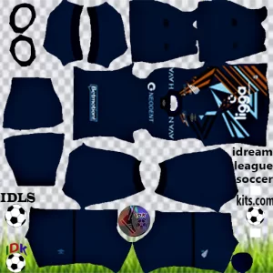 Kits Atualizados do Athletico Paranaense para Dream League Soccer 2024 Uniforme Goleiro