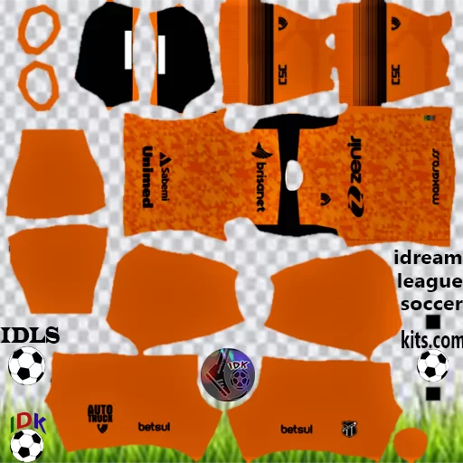Kits Atualizados do Ceará para Dream League Soccer 2024 Uniforme Goleiro Reserva