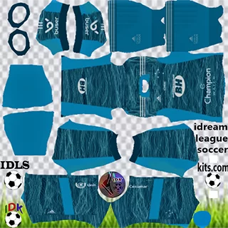 Kits Atualizados do Cruzeiro para Dream League Soccer 2024 Uniforme Goleiro