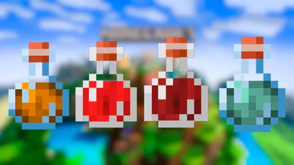 Minecraft melhores poções