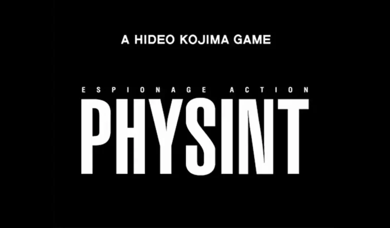 Physint: Hideo Kojima fala mais sobre o jogo de ação e espionagem