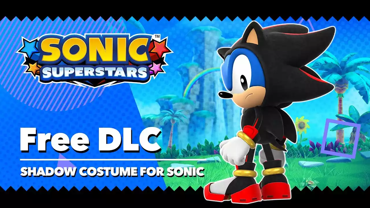 Sonic Superstars dá Traje Shadow de graça