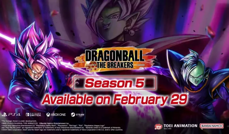 Temporada 5 de Dragon Ball: The Breakers será lançada em 29 de fevereiro