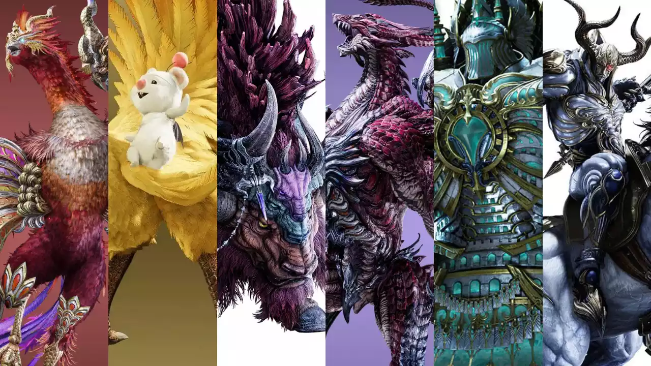 final fantasy 7 rebirth todas invocações summons