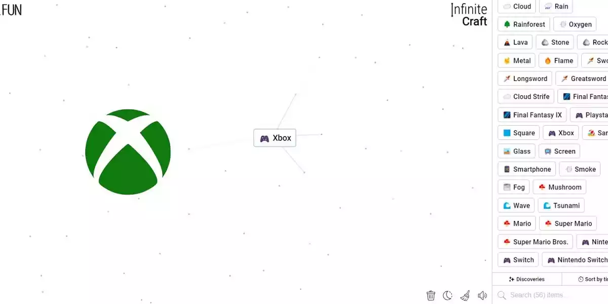 Como fazer o Xbox no Infinite Craft