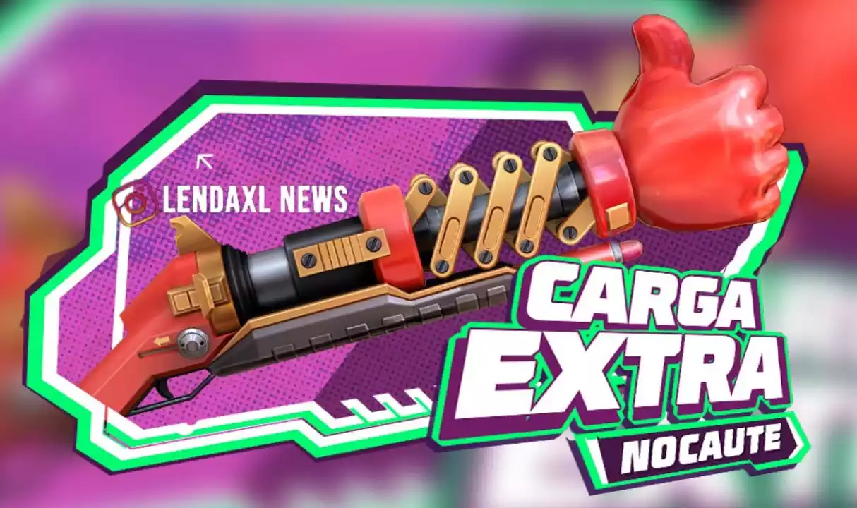 Escolha Royale Free Fire Carga Extra Nocaute