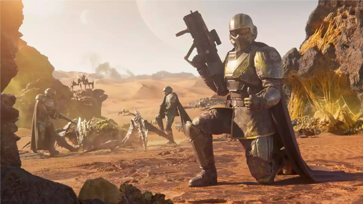 Helldivers 2 Como jogar modo coop com amigos