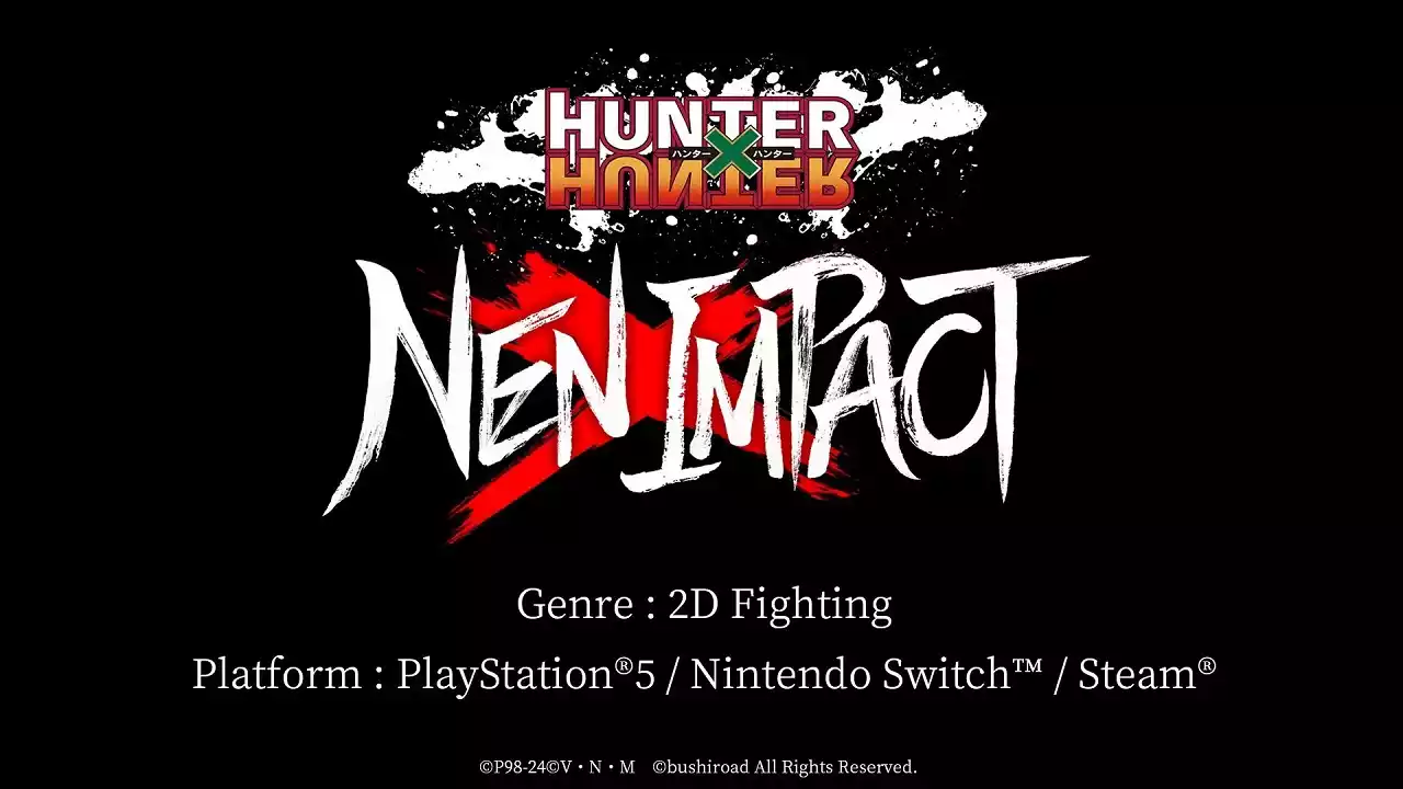 Hunter x Hunter Nen x Impact é confirmado para o PS5