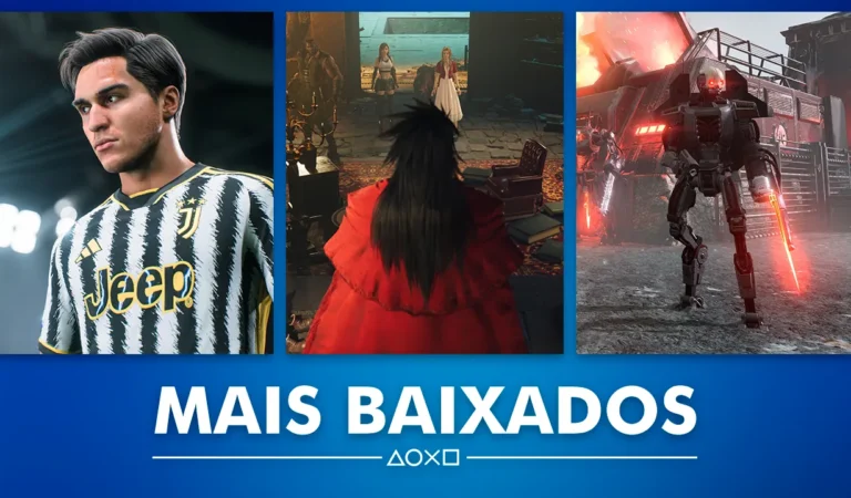 PS Store: Jogos mais baixados do mês de Fevereiro de 2024