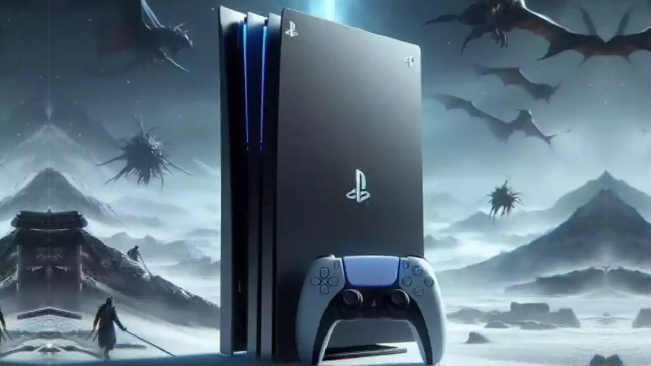 PS5 Pro novo modelo conceitual