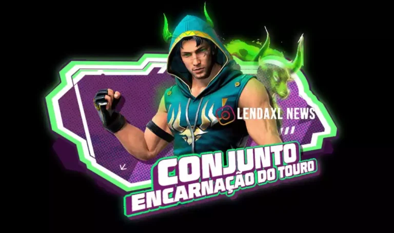 Token Royale Free Fire Conjunto Encarnação do Touro