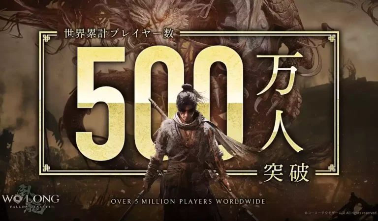 Wo Long: Fallen Dynasty alcança a marca de mais de 5 milhões de jogadores