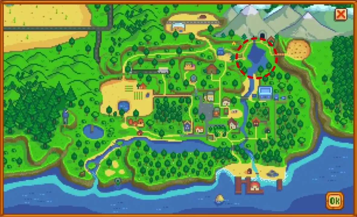 lago montanha local mapa stardew valley lago montanha local mapa stardew valley