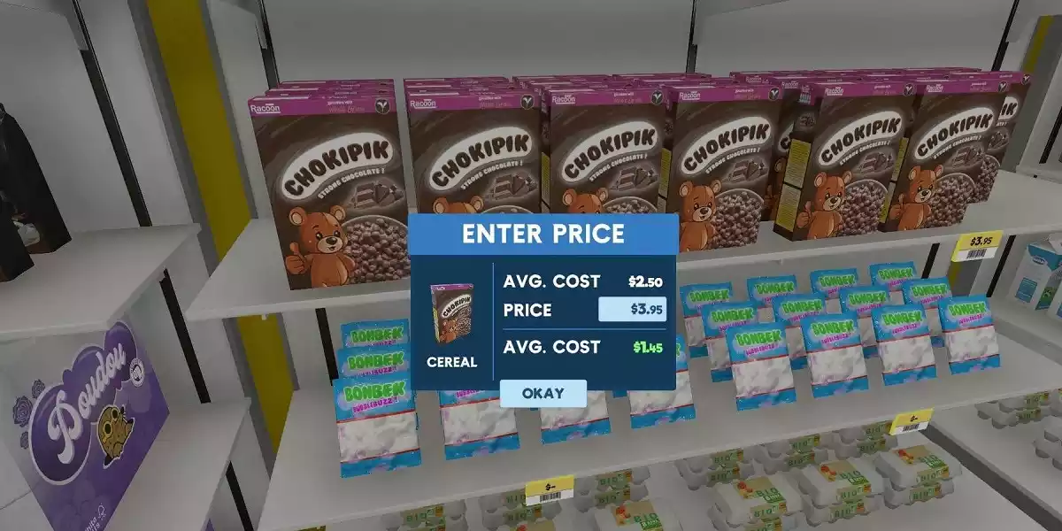 Cereal Supermarket Simulator