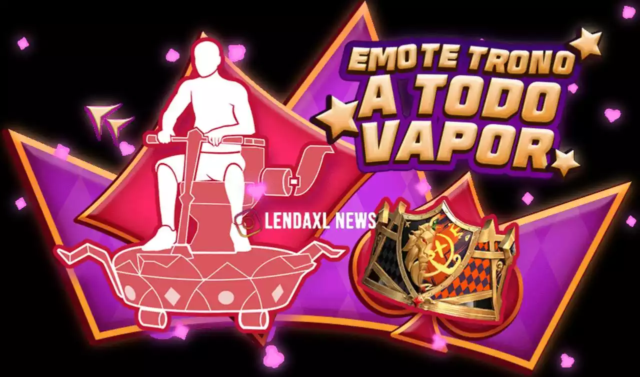 Escolha Royale Free Fire Emote Trono A Todo Vapor