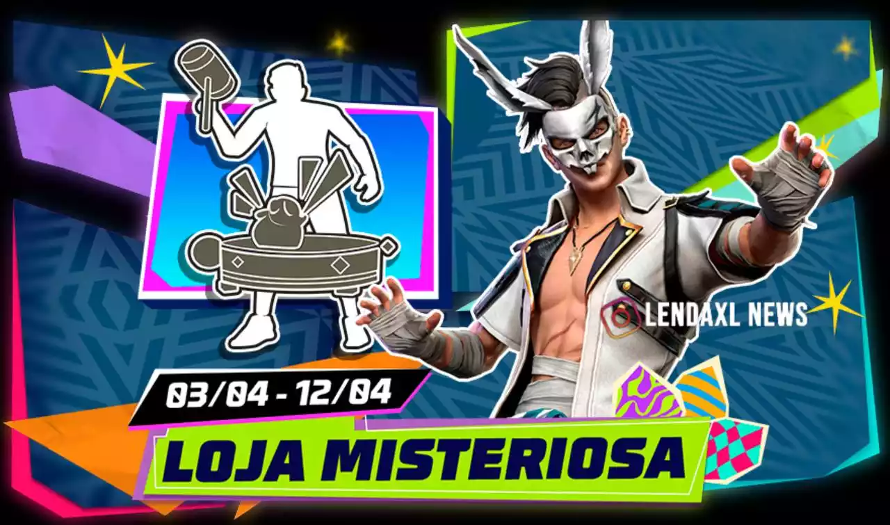 Loja Misteriosa Free Fire Conjunto Lebre de Capas
