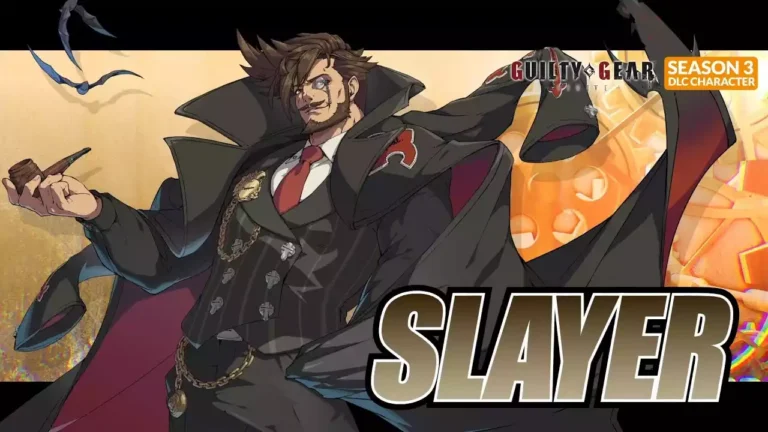 Personagem DLC Slayer de Guilty Gear Strive será lançado em 30 de maio