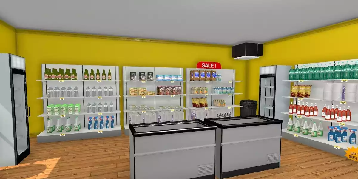 Queijo Supermarket Simulator