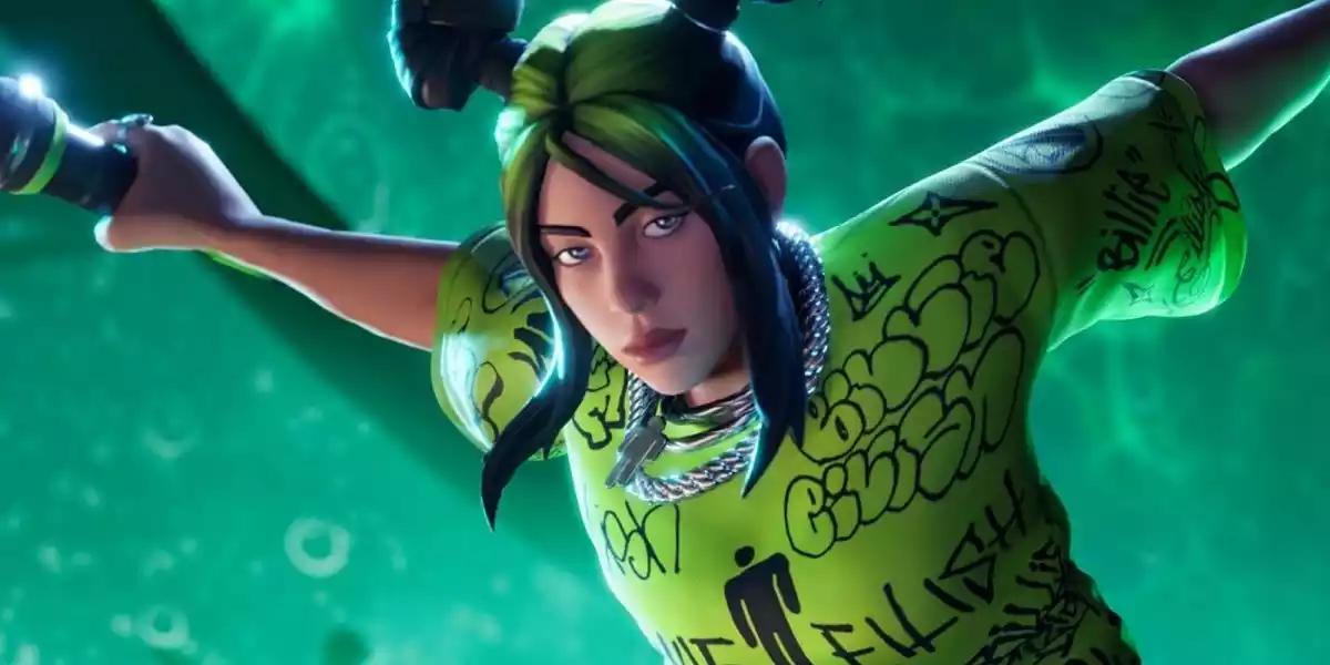 billie eilish fortnite
