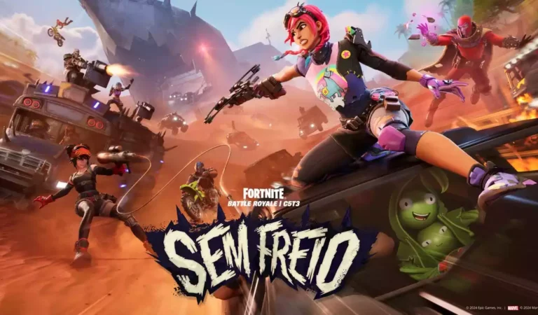 Confira todos os detalhes sobre o Capítulo 5: Temporada 3 “Sem Freio” do Fortnite