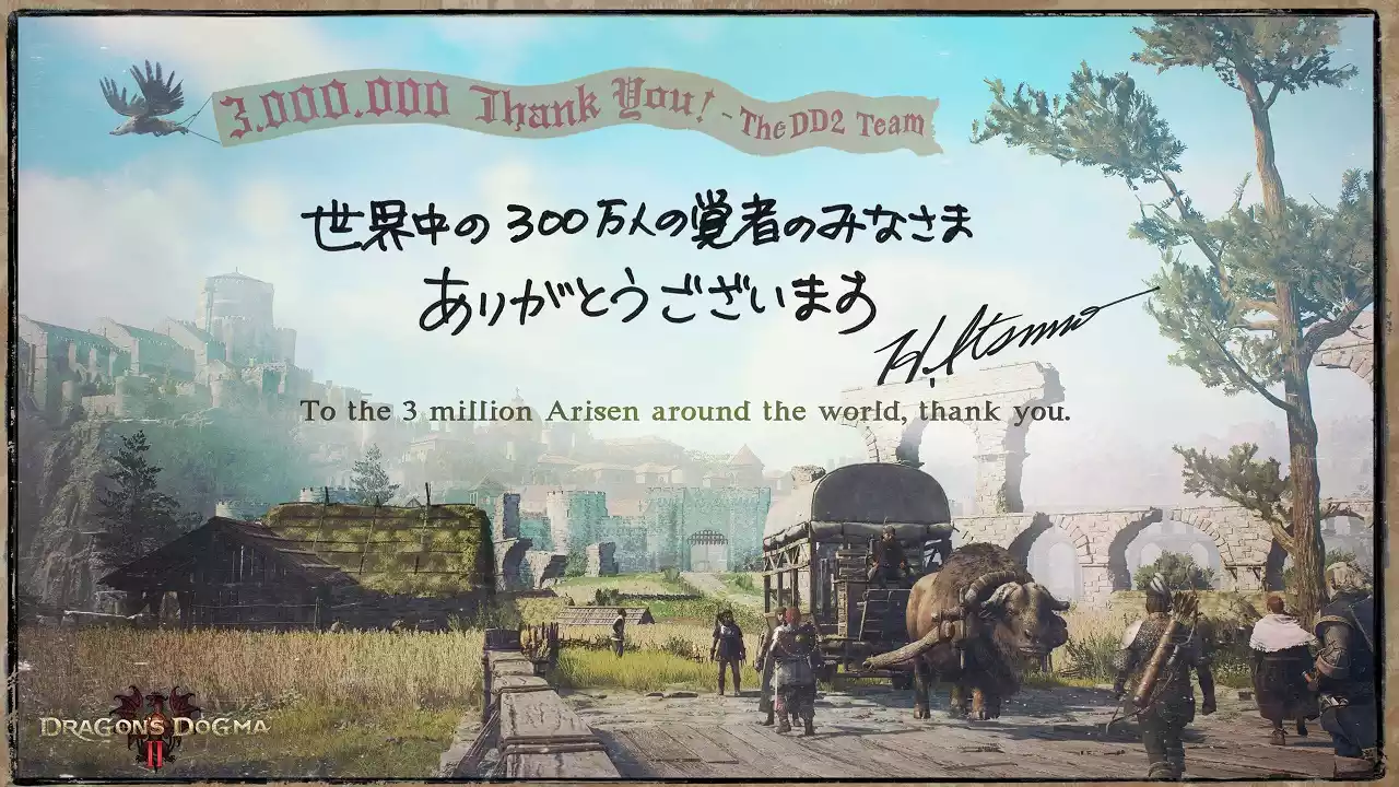 Dragon’s Dogma 2 vende 3 milhões de unidades em apenas 2 meses