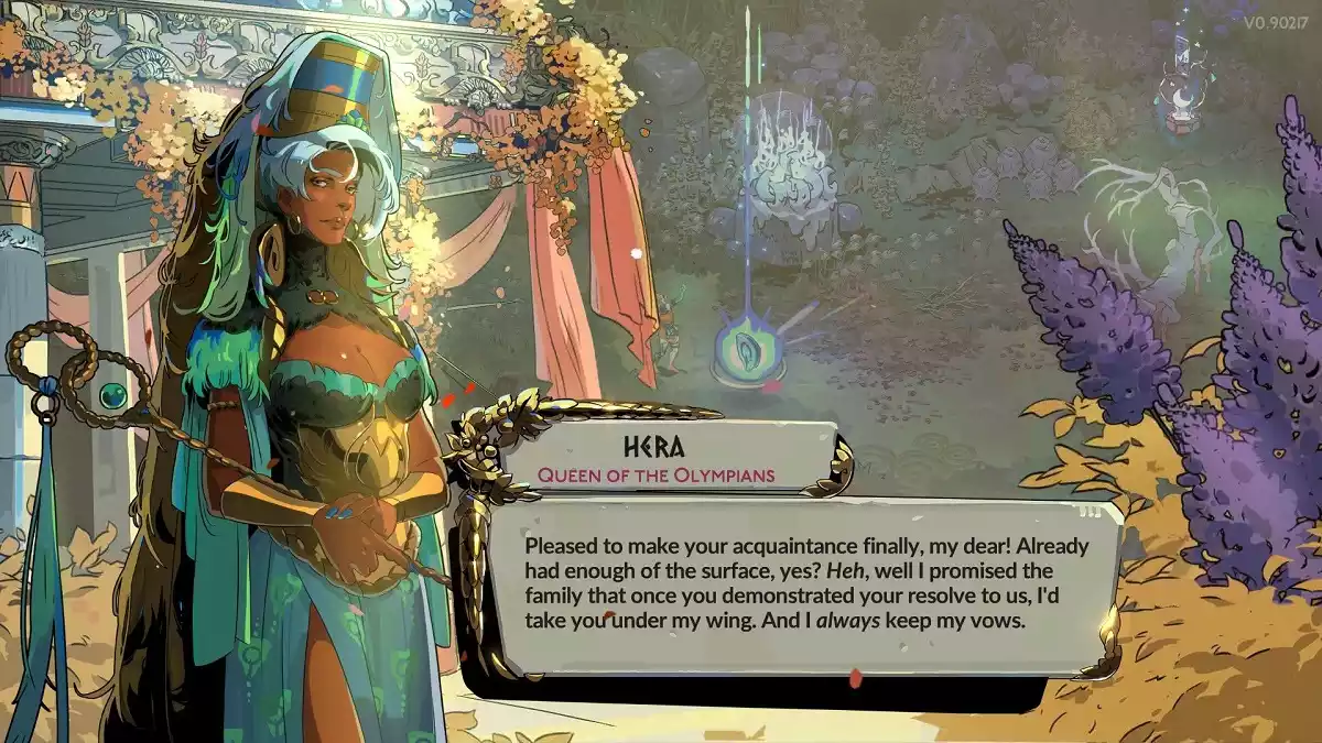 Hades 2 Bençãos de Hera
