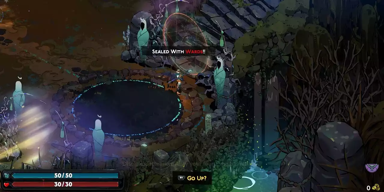 Hades 2 Como subir as escadas seladas com proteções